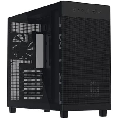 Asus Prime AP303 Caja para PC ATX con Panel de Cristal Templado Negra Asus Prime AP303 Caja para PC ATX con Panel de Cristal Templado Negra