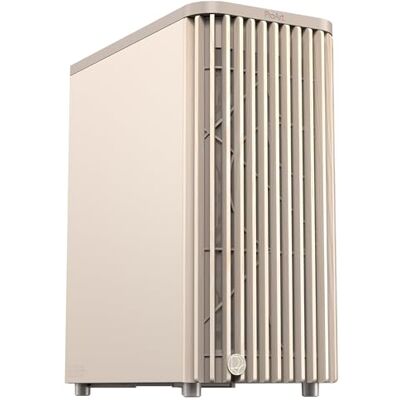 Asus ProArt PA401 Wood Edition Chasis ATX con Panel de Metal, Compatible con GPU de 314mm, Compatible con radiadores de 240 mm, Dos Ventiladores de 160mm, Soporte de PSU extraíble Beige Asus ProArt PA401 Wood Edition Chasis ATX con Panel de Metal, Compatible con GPU de 314mm, Compatible con radiadores de 240 mm, Dos Ventiladores de 160mm, Soporte de PSU extraíble Beige