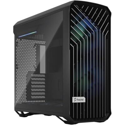Fractal Design Torrent RGB Black E-ATX FD-C-TOR1A-04 Caja de Ordenador con Ventana (Cristal Templado, Flujo de Aire Alto), Color Negro Fractal Design Torrent RGB Black E-ATX FD-C-TOR1A-04 Caja de Ordenador con Ventana (Cristal Templado, Flujo de Aire Alto), Color Negro