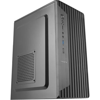 Tacens Anima AC8500, Caja PC MicroATX y Mini-ITX, Fuente de Alimentación 500W Integrada, Panel Frontal Cleanline, Minitorre con Conectividad Frontal USB-C + USB 3.0 + USB 2.0 + HD Audio, Negro Tacens Anima AC8500, Caja PC MicroATX y Mini-ITX, Fuente de Alimentación 500W Integrada, Panel Frontal Cleanline, Minitorre con Conectividad Frontal USB-C + USB 3.0 + USB 2.0 + HD Audio, Negro
