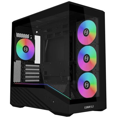 Lian-Li Vector V100r Mini Mini Tower Nero ( Vector V100r Mini Argb Matx Tower Case Black) Lian-Li Vector V100r Mini Mini Tower Nero ( Vector V100r Mini Argb Matx Tower Case Black)