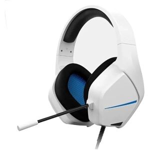 Glowster Auricular Gaming estéreo, Color Blanco y Azul, con Sonido Envolvente y micrófono, Ideal para Videojuegos y Chat en línea. Glowster Auricular Gaming estéreo, Color Blanco y Azul, con Sonido Envolvente y micrófono, Ideal para Videojuegos y Chat en línea.