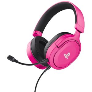GXTrust 498P Forta Cascos PS5 Licencia Oficial para PlayStation 5, Drivers de 50 mm, Audio 3D, Diadema Regulable, Micrófono Extraíble, Cable de 1.2 m, Auriculares Gaming, Rosado GXTrust 498P Forta Cascos PS5 Licencia Oficial para PlayStation 5, Drivers de 50 mm, Audio 3D, Diadema Regulable, Micrófono Extraíble, Cable de 1.2 m, Auriculares Gaming, Rosado