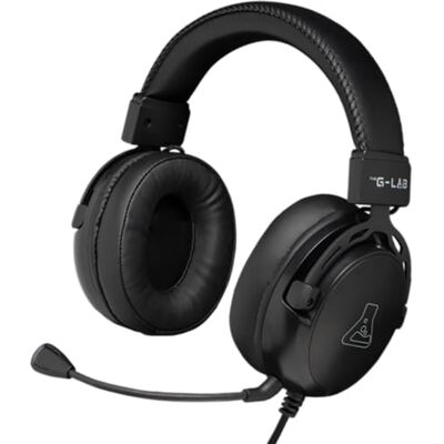 The G-Lab Korp Titanium Cascos Gaming con Cable para PC/PS5/PS4 Auriculares Gaming con Micrófono Desmontable, Jack 3.5 mm, Sonido Estéreo Cascos PS5 con Control Remoto Nuevo The G-Lab Korp Titanium Cascos Gaming con Cable para PC/PS5/PS4 Auriculares Gaming con Micrófono Desmontable, Jack 3.5 mm, Sonido Estéreo Cascos PS5 con Control Remoto Nuevo