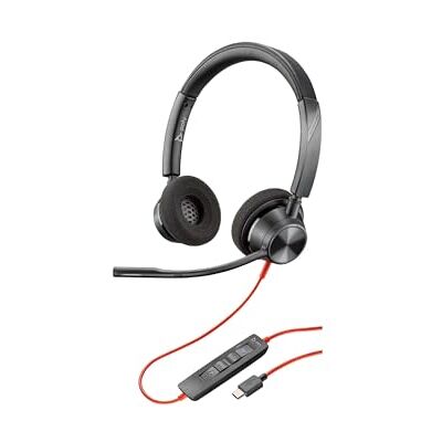 HP Poly Blackwire 3320-M Microsoft Teams Certified USB-C Stereo Headset HP Poly Blackwire 3320-M Microsoft Teams Certified USB-C Stereo Headset