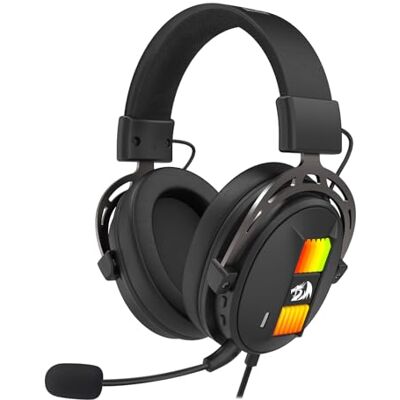 Redragon H375 Cascos Gaming RGB USB Negro Ergonómicos cascos gaming USB sonido inmersivo cómodos ligeros ergonómicos aislantes PC diseño RGB negro Redragon H375 Cascos Gaming RGB USB Negro Ergonómicos cascos gaming USB sonido inmersivo cómodos ligeros ergonómicos aislantes PC diseño RGB negro