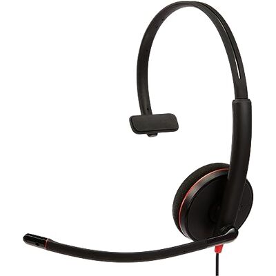 Plantronics Blackwire C3210 Monoaural Diadema negro, rojo, auriculares con micrófono, centro de llamadas o oficina, monoaural, diadema, negro, rojo, alámbrico, USB Tipo C Plantronics Blackwire C3210 Monoaural Diadema negro, rojo, auriculares con micrófono, centro de llamadas o oficina, monoaural, diadema, negro, rojo, alámbrico, USB Tipo C