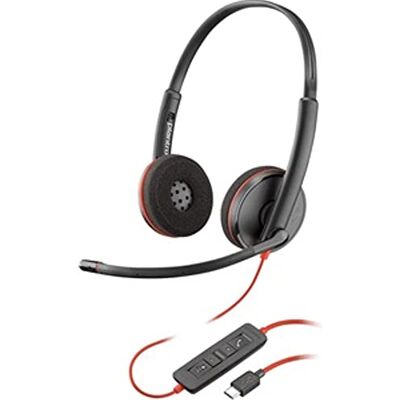 Plantronics POLY BLACKWIRE C3220 USB-C ACCS, Negro Plantronics POLY BLACKWIRE C3220 USB-C ACCS, Negro