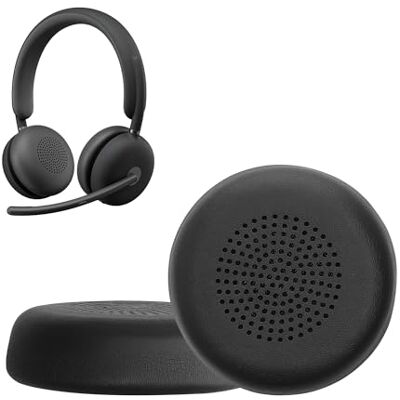kwmobile Almohadillas compatibles con Logitech Zone Wireless 2 / Zone 950 Almohadillas 2X Almohadilla de Repuesto para Auriculares en Cuero sintético kwmobile Almohadillas compatibles con Logitech Zone Wireless 2 / Zone 950 Almohadillas 2X Almohadilla de Repuesto para Auriculares en Cuero sintético