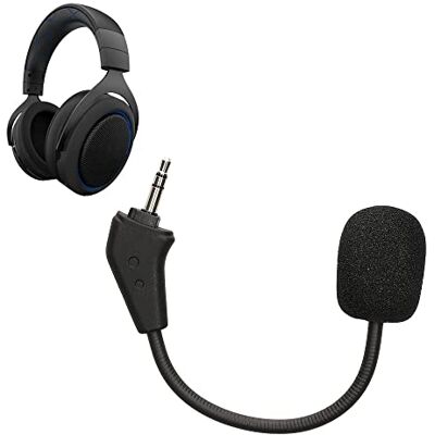 kwmobile Micrófono Compatible con Corsair HS50 HS60 HS60 Pro HS70 HS70 Pro HS75 Microfono Repuesto para Auriculares Gaming negro kwmobile Micrófono Compatible con Corsair HS50 HS60 HS60 Pro HS70 HS70 Pro HS75 Microfono Repuesto para Auriculares Gaming negro