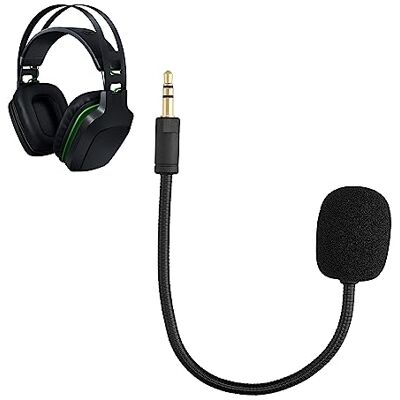 kwmobile Micrófono Compatible con Razer Electra V2 / Electra V1 Microfono Repuesto para Auriculares Gaming negro kwmobile Micrófono Compatible con Razer Electra V2 / Electra V1 Microfono Repuesto para Auriculares Gaming negro