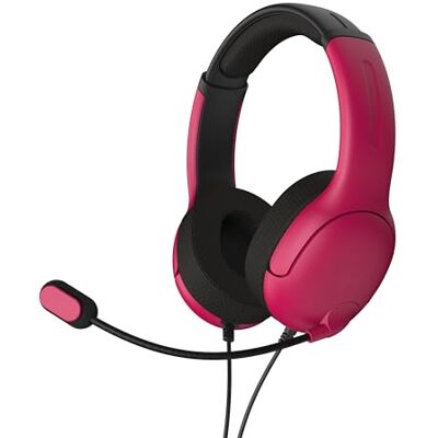 PDP AIRLITE Wired Auricular Red with Noise Cancelling Microphone For Sony PlayStation PS5 PS4, Officially Licensed PDP AIRLITE Wired Auricular Red with Noise Cancelling Microphone For Sony PlayStation PS5 PS4, Officially Licensed