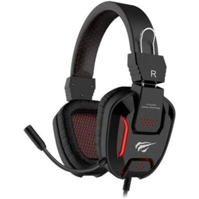 havit HV Gamer Auriculares de Diadema, Color Negro y Rojo havit HV Gamer Auriculares de Diadema, Color Negro y Rojo