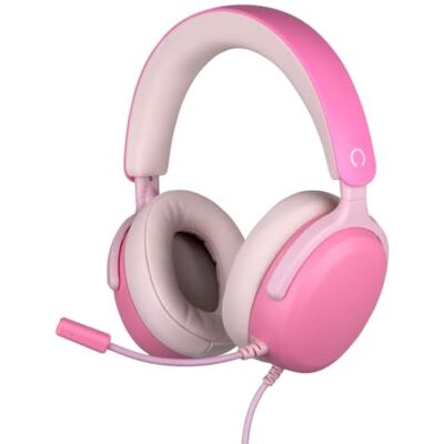 Konix Auriculares Gaming circumaurales con Cable Nexus Nintendo Switch 2, PS5 y Xbox Series X S Altavoces de 40 mm Micrófono Cable de 1,5 m Rosa Konix Auriculares Gaming circumaurales con Cable Nexus Nintendo Switch 2, PS5 y Xbox Series X S Altavoces de 40 mm Micrófono Cable de 1,5 m Rosa