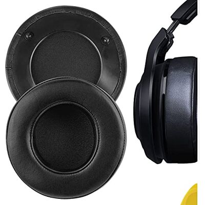 GEEKRIA Almohadillas de Recambio para Razer Man O' War 7.1 Wireless/Wired, Gaming con Destiny 2/ Overwatch Edición Torneo, Cojines para los oídos, repuestos (Negro) GEEKRIA Almohadillas de Recambio para Razer Man O' War 7.1 Wireless/Wired, Gaming con Destiny 2/ Overwatch Edición Torneo, Cojines para los oídos, repuestos (Negro)