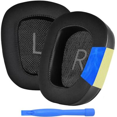 MMOBIEL Almohadillas de Repuesto para Logitech G935/G933 Auriculares de – Gel Refrigerante Almohadilla G230, G231, G233, G332, G35, G430, G431, G432, G433, G533, G633, G633S, G635, G930, G933S – Negro MMOBIEL Almohadillas de Repuesto para Logitech G935/G933 Auriculares de – Gel Refrigerante Almohadilla G230, G231, G233, G332, G35, G430, G431, G432, G433, G533, G633, G633S, G635, G930, G933S – Negro