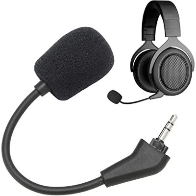 VBESTLIFE Micrófono de Repuesto para Juegos, Auriculares para Juegos, Micrófono de Repuesto con Cancelación de Ruido para Corsair HS50, HS60, HS70, HS70 SE VBESTLIFE Micrófono de Repuesto para Juegos, Auriculares para Juegos, Micrófono de Repuesto con Cancelación de Ruido para Corsair HS50, HS60, HS70, HS70 SE