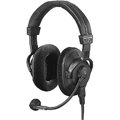 beyerdynamic DT 290 MKII (80 Ohm) Audífonos de transmisión, micrófono Cobertura de doble oreja, cápsula de voz dinámica beyerdynamic DT 290 MKII (80 Ohm) Audífonos de transmisión, micrófono Cobertura de doble oreja, cápsula de voz dinámica