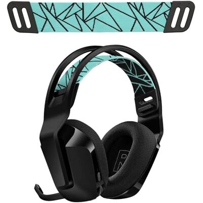 kwmobile Diadema Repuesto Compatible con Logitech G733 / G335 / G535 Diadema Banda de Repuesto para Auriculares de Gaming Headbanda Elástica Negro/Azul kwmobile Diadema Repuesto Compatible con Logitech G733 / G335 / G535 Diadema Banda de Repuesto para Auriculares de Gaming Headbanda Elástica Negro/Azul
