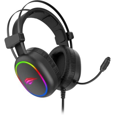 havit Cascos Gaming Compatible con PC & Consolas con 3.5 MM + Cable USB con microfono Estereo havit Cascos Gaming Compatible con PC & Consolas con 3.5 MM + Cable USB con microfono Estereo
