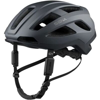 Sena C1 Smart Helmet para Ciclismo con intercomunicador Bluetooth y conectividad con el Smartphone para música, GPS y Llamadas telefónicas Sena C1 Smart Helmet para Ciclismo con intercomunicador Bluetooth y conectividad con el Smartphone para música, GPS y Llamadas telefónicas