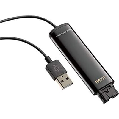 Plantronics DA70 Procesador de Audio USB Accesorio para Auriculares EncorePro 500/700 (Negro) Plantronics DA70 Procesador de Audio USB Accesorio para Auriculares EncorePro 500/700 (Negro)