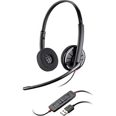 Plantronics Auriculares con micrófono con Cable Gris Plantronics Auriculares con micrófono con Cable Gris