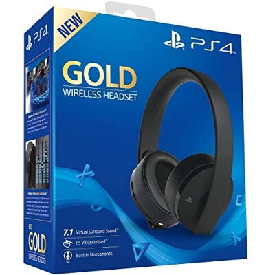 PlayStation 4 Auriculares Inalámbricos Dorados PlayStation 4 Auriculares Inalámbricos Dorados