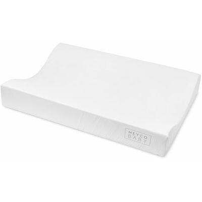MEYCO Cambiador para bebé, 50 x 70 cm, certificado Öko-Tex Standard 100, color blanco MEYCO Cambiador para bebé, 50 x 70 cm, certificado Öko-Tex Standard 100, color blanco