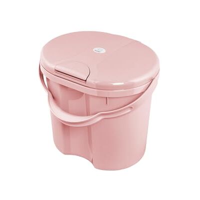 Rotho Babydesign Cubo de pañales para bebé reciclado (plástico), color rosa Rotho Babydesign Cubo de pañales para bebé reciclado (plástico), color rosa
