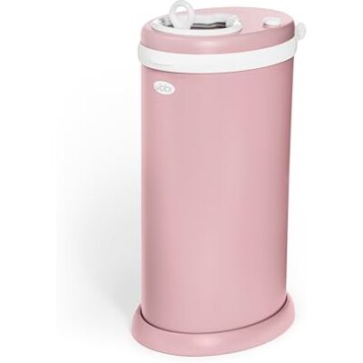 Ubbi Cubo de acero inoxidable para pañales, bloqueo de olores, no requiere bolsa especial, galardonado, imprescindible para lista de regalos, morado (Fig Blossom) Ubbi Cubo de acero inoxidable para pañales, bloqueo de olores, no requiere bolsa especial, galardonado, imprescindible para lista de regalos, morado (Fig Blossom)