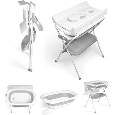 Bañera para bebé Ms Zoe Plegable y portátil Antideslizante - Tipo de bañera para bebé Bañera para bebé Ms Zoe Plegable y portátil Antideslizante - Tipo de bañera para bebé