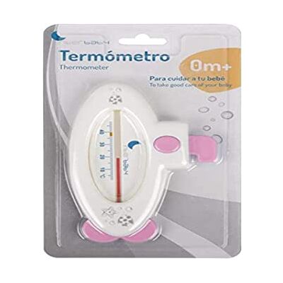 Interbaby Set Termómetro Rosa, unisex Interbaby Set Termómetro Rosa, unisex