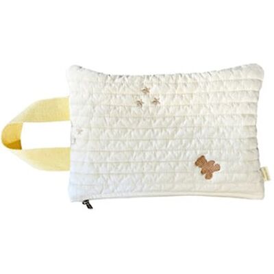 Xjdzineq Soporte de algodón bordado para toallitas húmedas de viaje, dispensador portátil, bolsa recargable, funda portátil para toallitas húmedas Xjdzineq Soporte de algodón bordado para toallitas húmedas de viaje, dispensador portátil, bolsa recargable, funda portátil para toallitas húmedas
