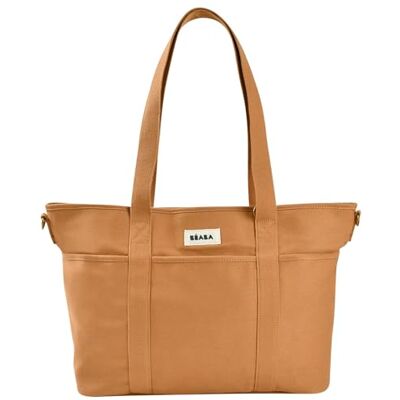 Béaba Bolsa Cambiador Bebé Madrid 22L – Bolso de Pañales Grande Tipo Tote, Mochila de Maternidad Unisex Mamá y Papá, 11 Bolsillos, Bolsillo Térmico, Enganche para Carrito, Cambiador Acolchado-Ocre Béaba Bolsa Cambiador Bebé Madrid 22L – Bolso de Pañales Grande Tipo Tote, Mochila de Maternidad Unisex Mamá y Papá, 11 Bolsillos, Bolsillo Térmico, Enganche para Carrito, Cambiador Acolchado-Ocre