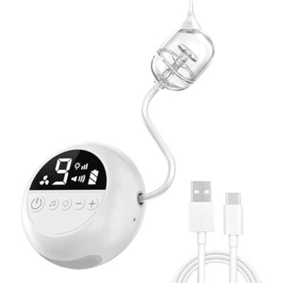 vdha Limpiador de Nariz Eléctrico con Música y Brillo Suave, Potente Aspirador Nasal Eléctrico, Aspiradora Recargable para Bebés vdha Limpiador de Nariz Eléctrico con Música y Brillo Suave, Potente Aspirador Nasal Eléctrico, Aspiradora Recargable para Bebés