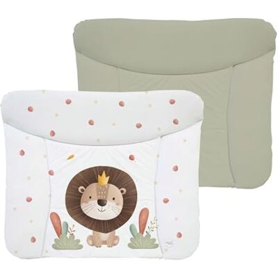 Ceba Baby ® Cambiador Bebe Cambiador suave para bebés Almohadilla cambiadora lavable para Niños y Niñas Certificado Öko-Tex Impermeable 72x75 cm León, el rey Ceba Baby ® Cambiador Bebe Cambiador suave para bebés Almohadilla cambiadora lavable para Niños y Niñas Certificado Öko-Tex Impermeable 72x75 cm León, el rey