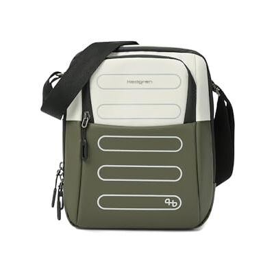 Hedgren Relax Vertical Crossover + RFID M Vaporous Grey/Olive Hedgren Relax Vertical Crossover + RFID M Vaporous Grey/Olive