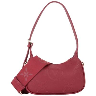 Valentino bolso de hombro bolso bandolera Samba Re Hobo Bag Rosso Scuro burdeos Valentino bolso de hombro bolso bandolera Samba Re Hobo Bag Rosso Scuro burdeos