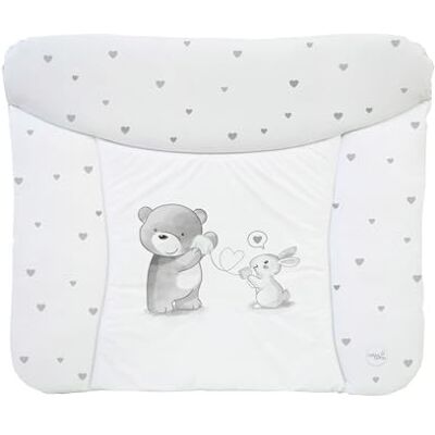 Ceba Baby ® Cambiador Bebe Cambiador suave para bebés Almohadilla cambiadora lavable para Niños y Niñas Certificado Öko-Tex Impermeable 72x75 cm Conversación de amor Ceba Baby ® Cambiador Bebe Cambiador suave para bebés Almohadilla cambiadora lavable para Niños y Niñas Certificado Öko-Tex Impermeable 72x75 cm Conversación de amor