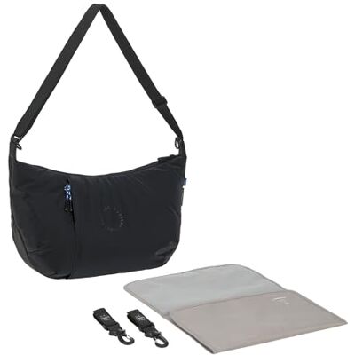 Lässig Bolso cambiador con cambiador, fijación para cochecito, repelente al agua/GRE Lunua Bum Bag black Lässig Bolso cambiador con cambiador, fijación para cochecito, repelente al agua/GRE Lunua Bum Bag black