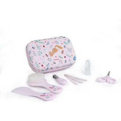 Miniland Neceser para Bebé, Juego de Cortaúñas para Bebe, Juego de Pedicura, Kit de Aseo, Todo en Uno, Bonito Diseño, Fácil Transporte Babykit Squirrel Miniland Neceser para Bebé, Juego de Cortaúñas para Bebe, Juego de Pedicura, Kit de Aseo, Todo en Uno, Bonito Diseño, Fácil Transporte Babykit Squirrel