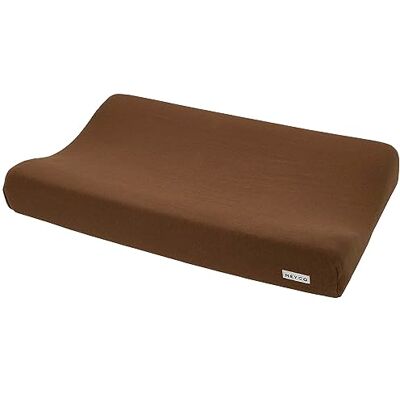 MEYCO Knit Basic Chocolate Funda para cambiador, 50 x 70 cm, paquete individual MEYCO Knit Basic Chocolate Funda para cambiador, 50 x 70 cm, paquete individual