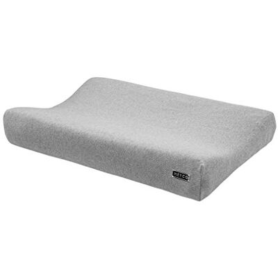 Funda de cambiador Meyco Knit Basic - 50x70 cm - Gris Melange Funda de cambiador Meyco Knit Basic - 50x70 cm - Gris Melange