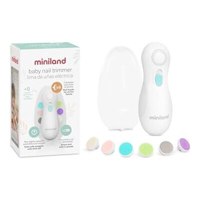 Miniland lima de uñas eléctrica para bebé Baby Nail Trimmer Miniland lima de uñas eléctrica para bebé Baby Nail Trimmer