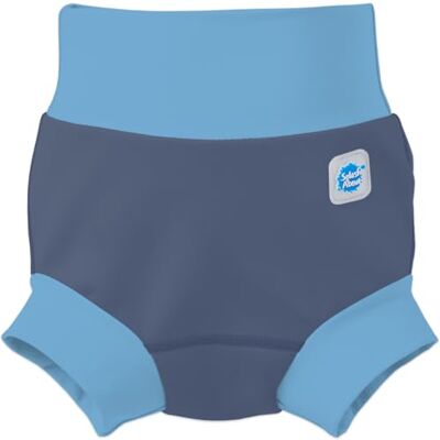 Splash About Happy Nappy Duo pañal de natación Reutilizable, Azul Marino/Azul, 12-24 Meses Splash About Happy Nappy Duo pañal de natación Reutilizable, Azul Marino/Azul, 12-24 Meses