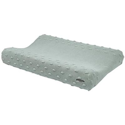MEYCO Funda para cambiador Baby changing mat cover 50x70cm Knots Stone Green MEYCO Funda para cambiador Baby changing mat cover 50x70cm Knots Stone Green