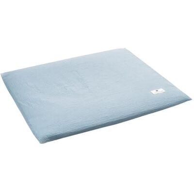Julius Zöllner Funda para cambiador de muselina de algodón – Muselina Denim Talla 85/75 Julius Zöllner Funda para cambiador de muselina de algodón – Muselina Denim Talla 85/75