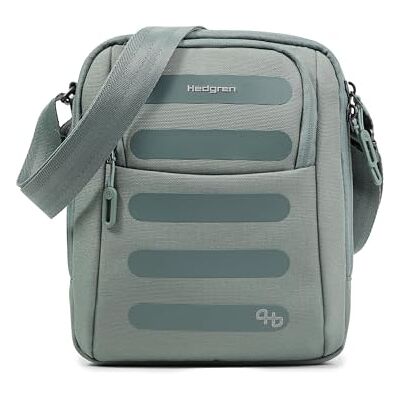 Hedgren Relax Vertical Crossover + RFID M Grey Green Hedgren Relax Vertical Crossover + RFID M Grey Green