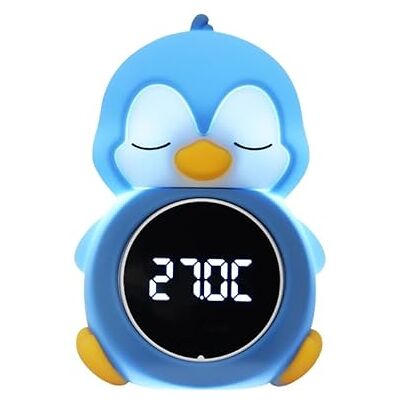 Robo Educational Toys TERMÓMETRO PINGÜINO PARA BAÑO Y HABITACIÓN – Pantalla LCD, Funda de Silicona Desmontable, Recargable por USB-C, Diseño Higiénico y Seguro para Bebés y Niños Robo Educational Toys TERMÓMETRO PINGÜINO PARA BAÑO Y HABITACIÓN – Pantalla LCD, Funda de Silicona Desmontable, Recargable por USB-C, Diseño Higiénico y Seguro para Bebés y Niños